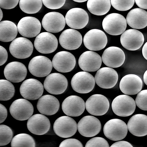 Basic Silica Particles